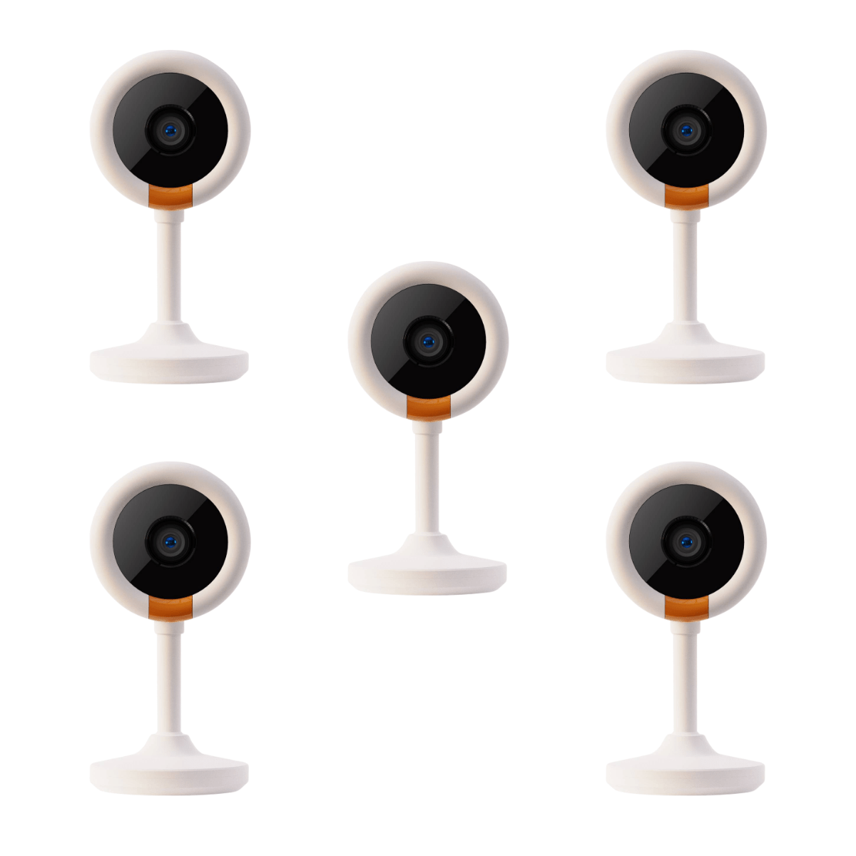 5x Slimme Binnencamera - Beldeur