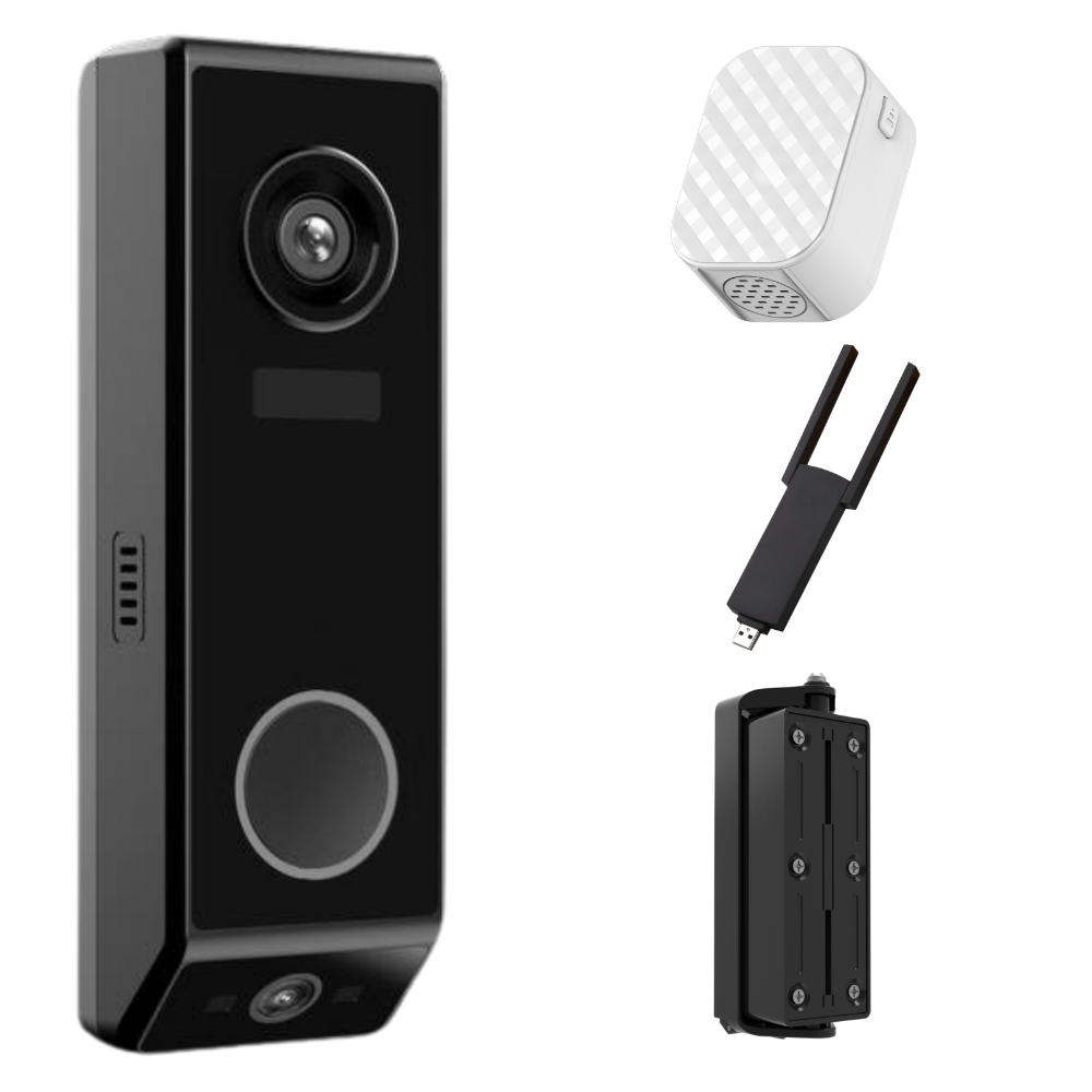 DualCam Video Deurbel Wifipakket - Beldeur