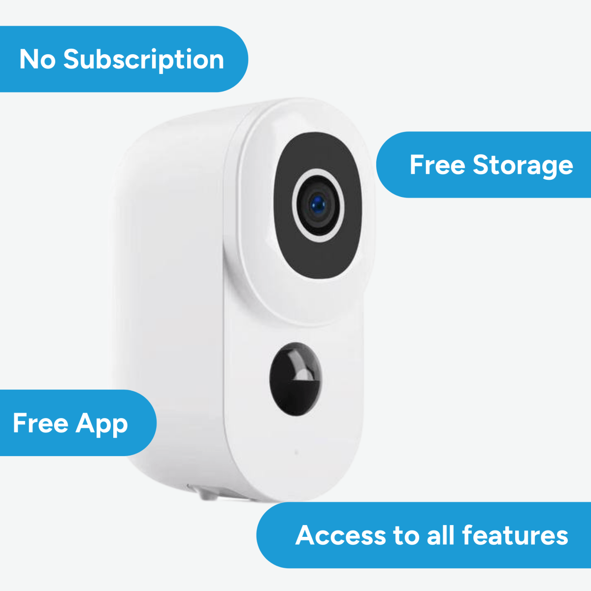 Security Camera with Solar Panel - Beldeur